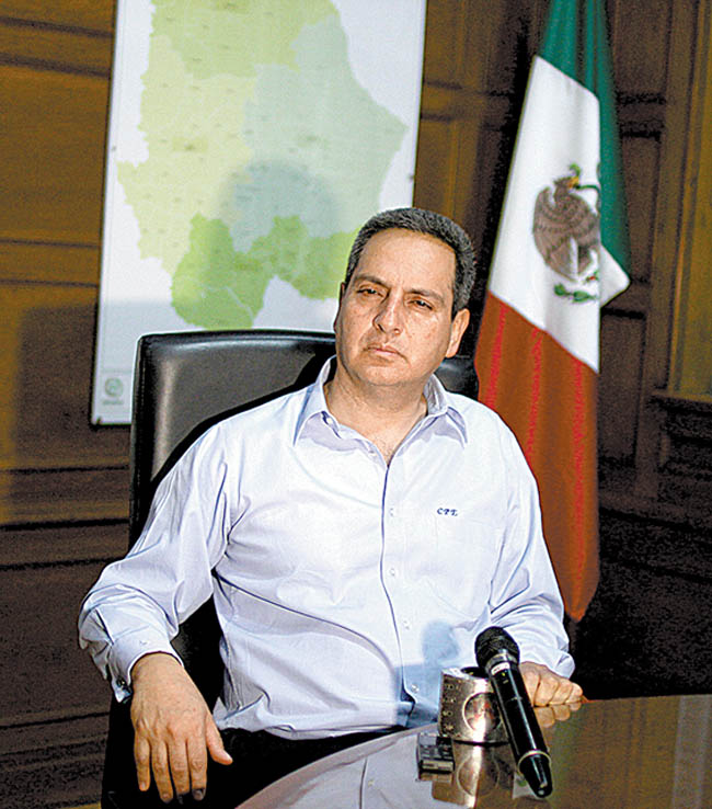 César Augusto Peniche en entrevista con MILENIO. 