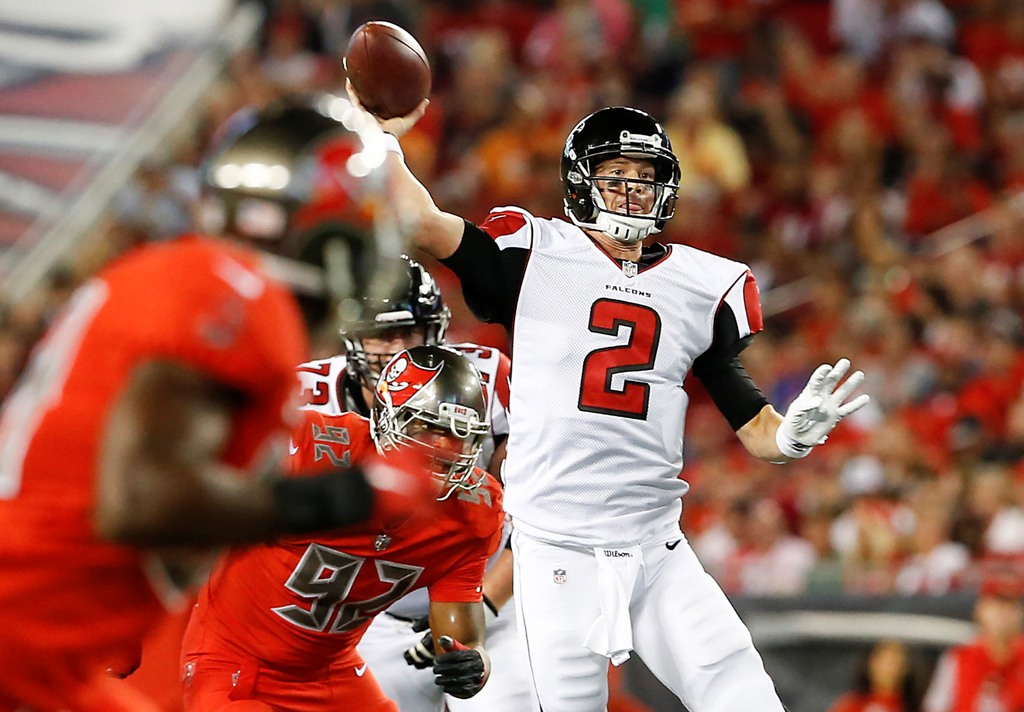 Matt Ryan se lució con 4 pases de anotación 