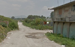 Paraje en Ecatepec donde se realizó la detención de los ladrones de hidrocarburo.