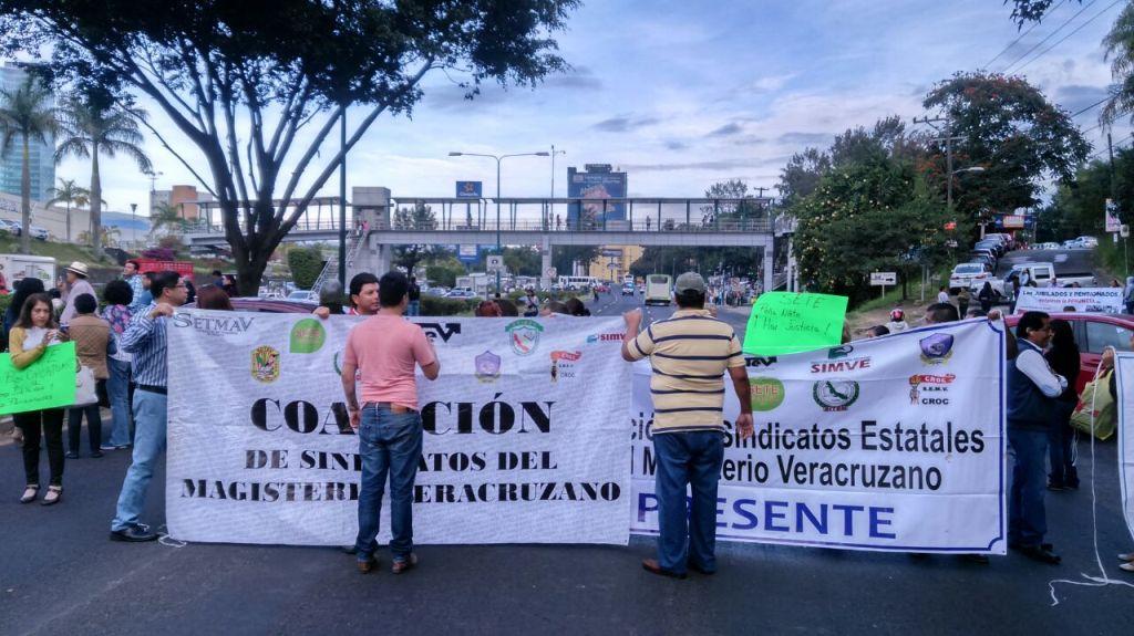 La protesta provocó que estudiantes de 5 mil escuelas no tengan clases.