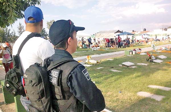 Seguridad Pública desplegó 149 elementos.