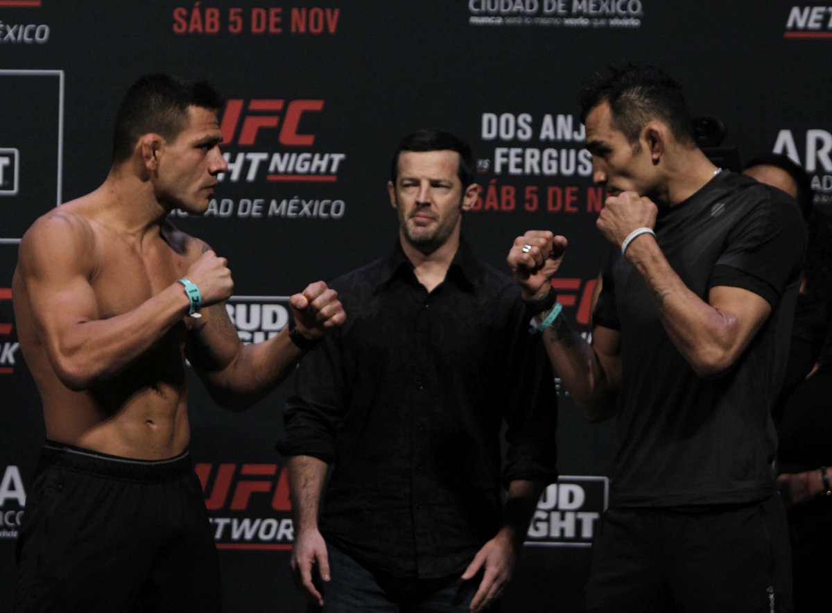 Rafael dos Anjos y Tony Ferguson