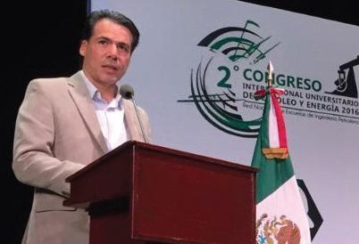 Rodrigo Hernández, enviado de la Secretaría de Energía.