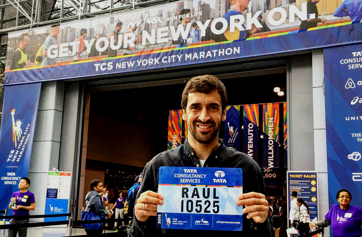 Raúl participará en el Maratón de NY 