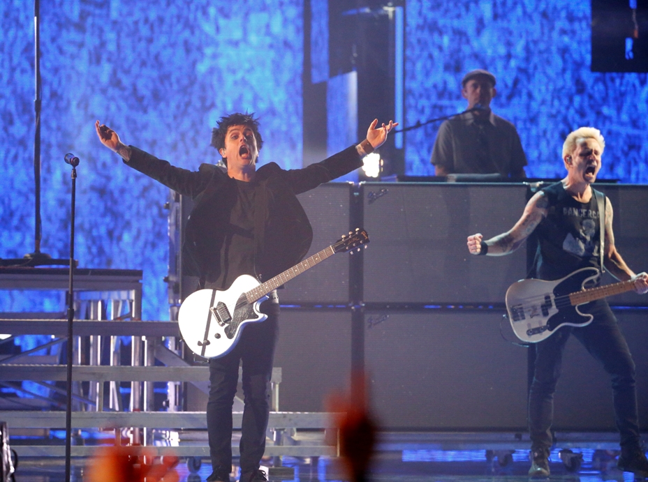El vocalista Billie Joe Armstrong. 
