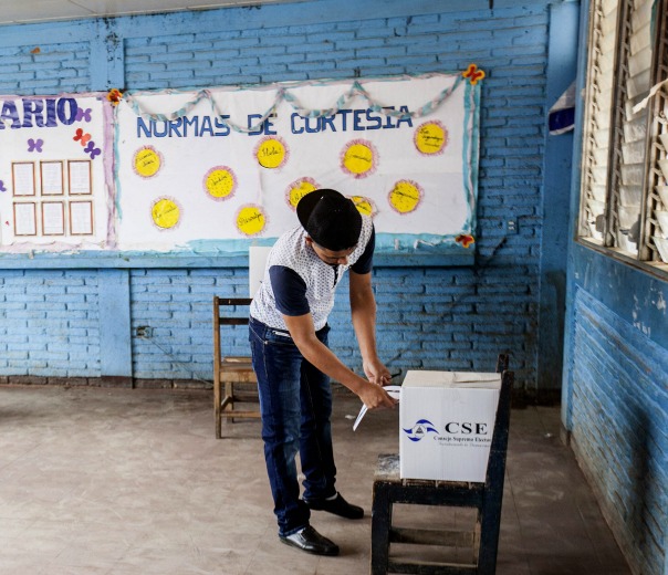 La baja particpación marcó la jornada electoral.