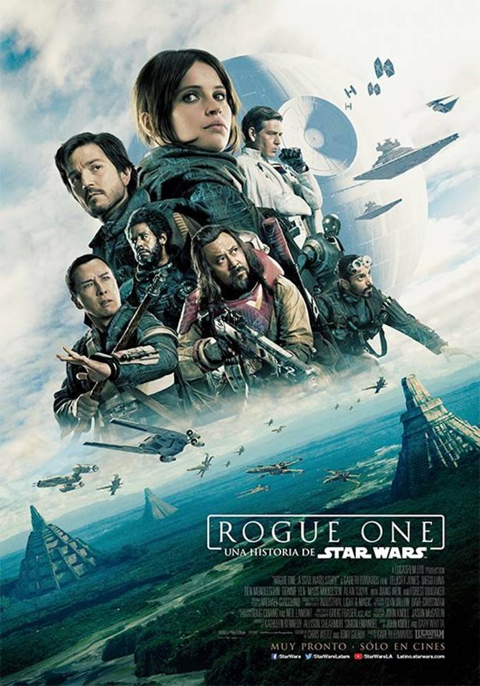 Felicity Jones llama a rebelión en avance de 'Rogue One'.