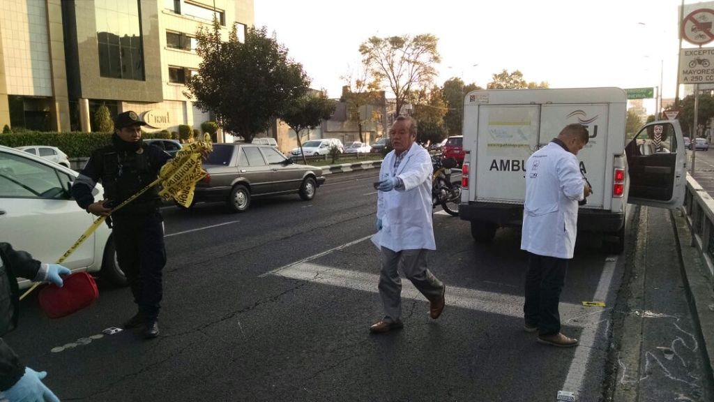 La policía acordonó el carril, afectando la circulación por más de una hora.