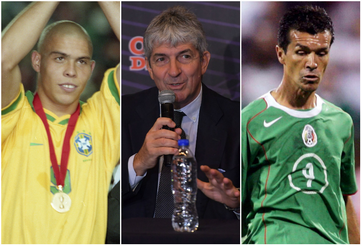 Ronaldo Luís Nazário de Lima, Paolo Rossi y Jared Borgetti son algunos de los investidos