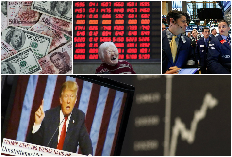 Tras el triunfo de Donald Trump los mercados reaccionaron con pérdidas.