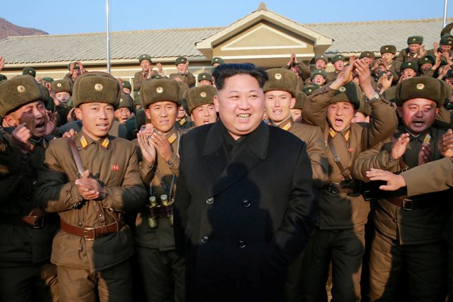 El líder de Corea de Norte,  Kim Jong Un.
