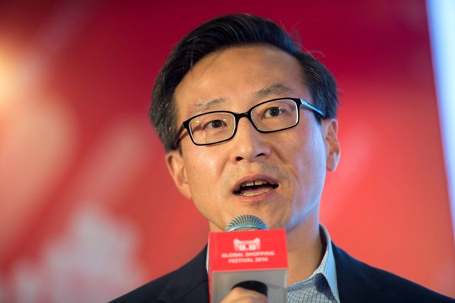 El vicepresidente ejecutivo de Alibaba, Joe Tsai.