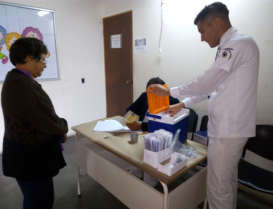 Jurisdicción Sanitaria 6 recibieron 50 mil vacunas contra la Influenza.
