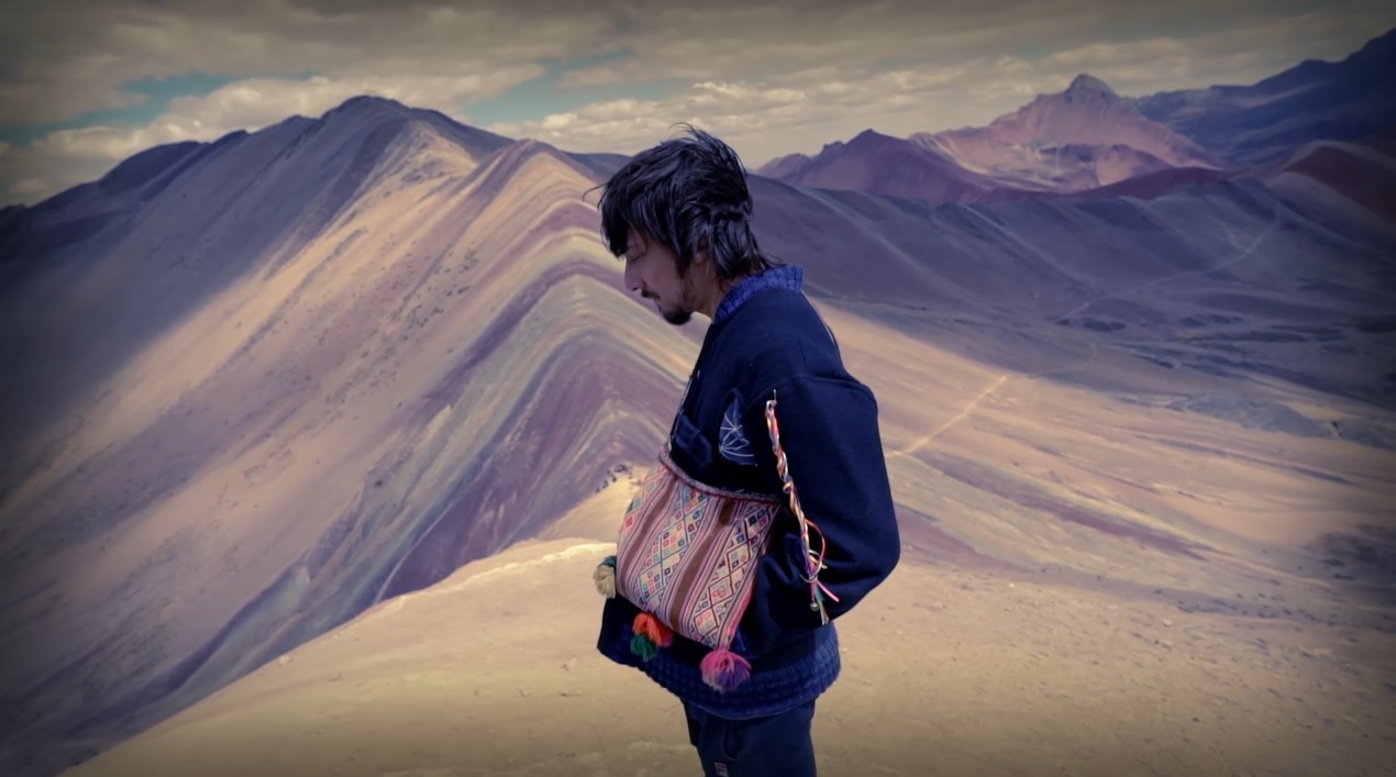 León Larregui en el video de "Birdie". 