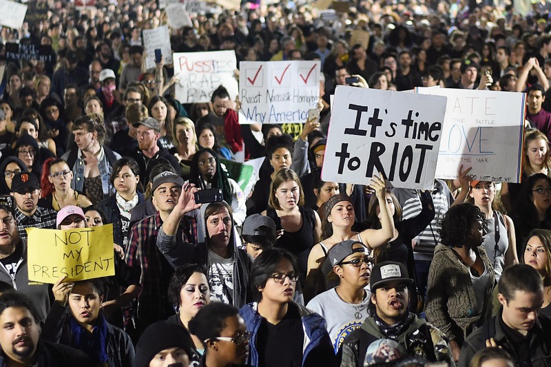 Una segunda ronda de protestas se vivió este jueves en varias ciudades de Estados Unidos.