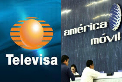 Televisa y América Móvil registraron pérdidas en Wall Street.