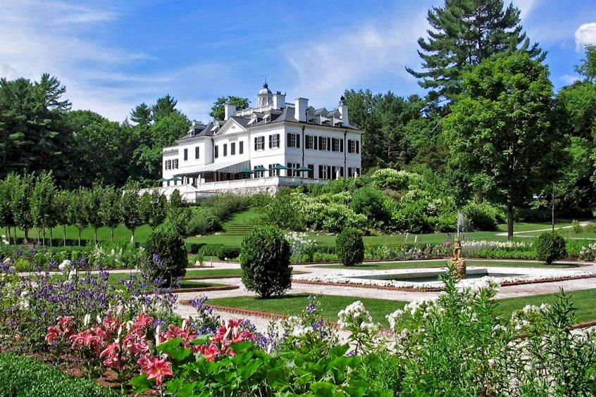 La casa de la escritora estadunidense en Lenox, considerada patrimonio cultural nacional.
