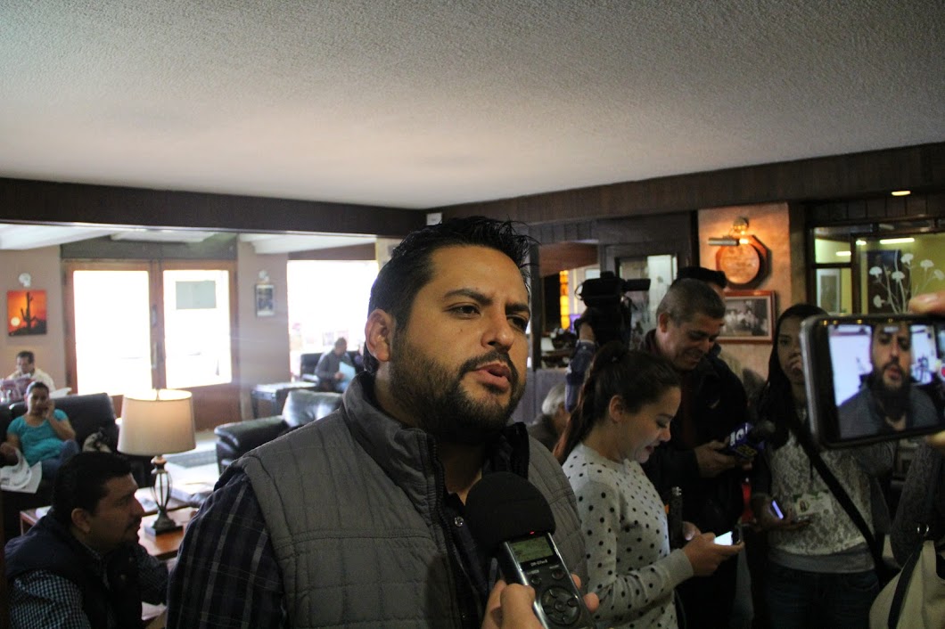 Luis Fernando Galindo, director de Desarrollo Social en la capital de Durango.