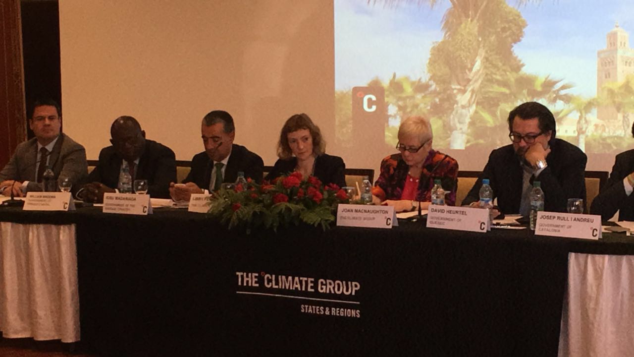 La Asamblea general de Estados y Regiones de The Climate Group se lleva a cabo en la ciudad de Marrakech, Marruecos 
