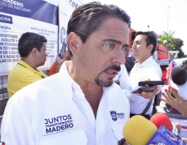 Andrés Zorrilla, alcalde de Madero.
