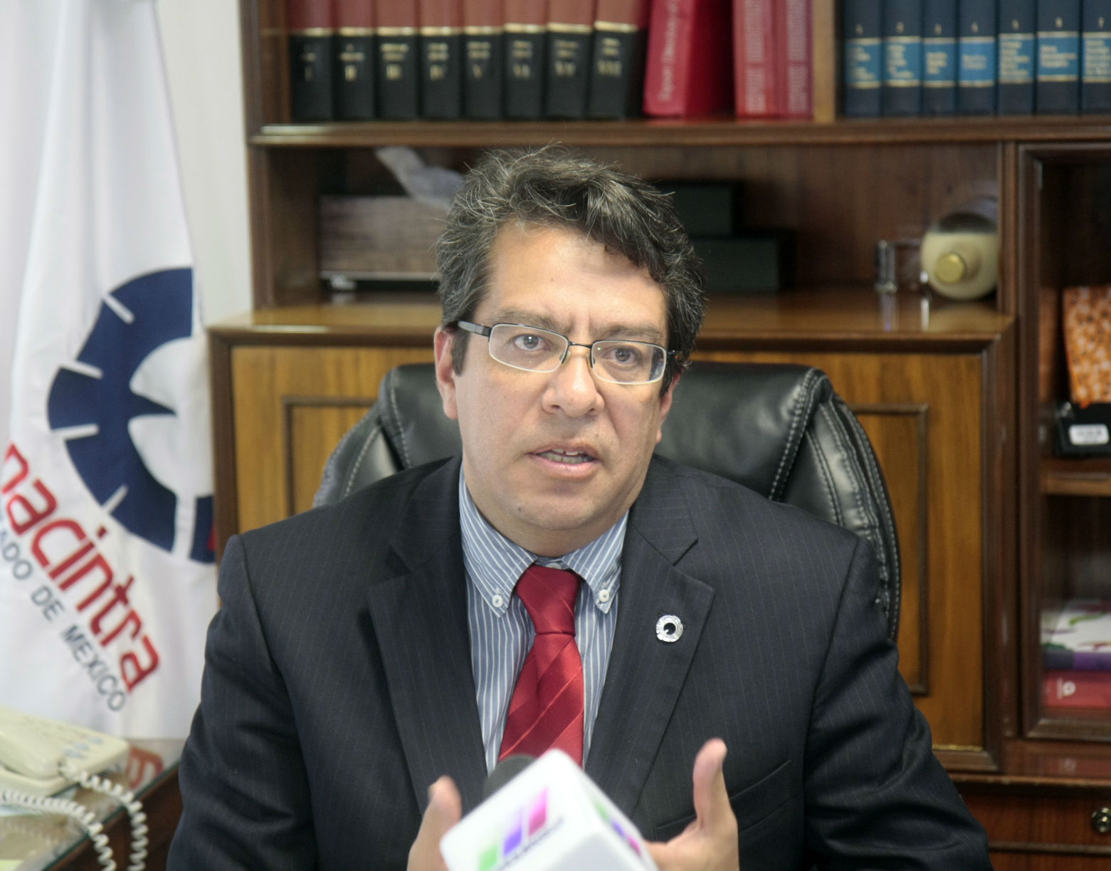Guillermo Vázquez Camarena, presidente de la Canacintra en el Estado de México.
