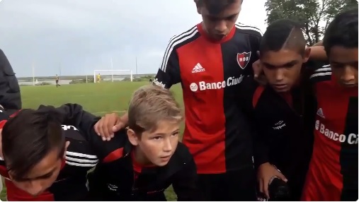 Maximiliano Pariente, jugador de las inferiores de Newell's 