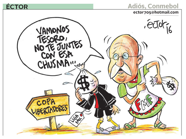 Adiós, Conmebol
