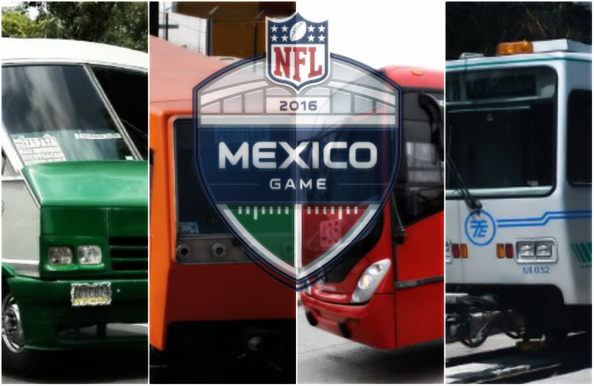 Camiones, metro o metrobús, las opciones para llegar al Estadio Azteca 