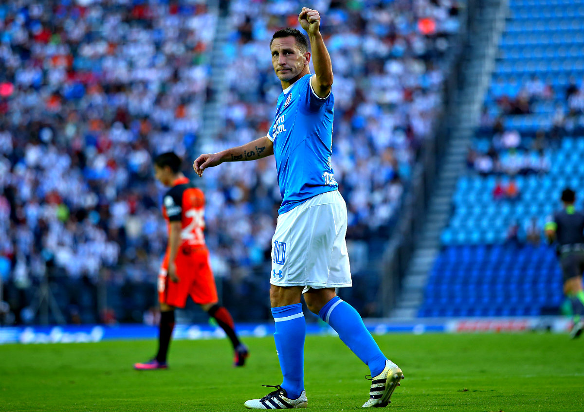 Christian 'Chaco' Giménez, jugador de Cruz Azul 