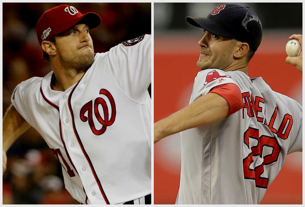 Max Scherze y Rick Porcello 