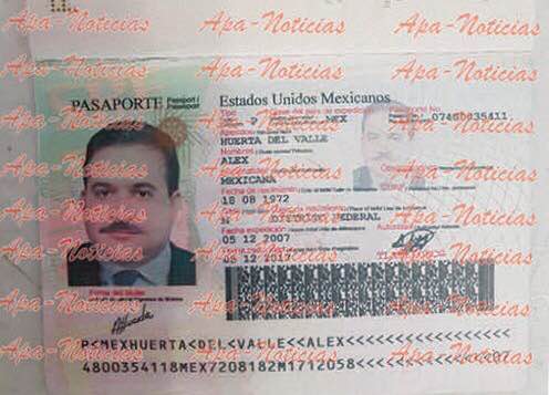 La documentación falsa dirigida para el gobernador con licencia, Javier Duarte.