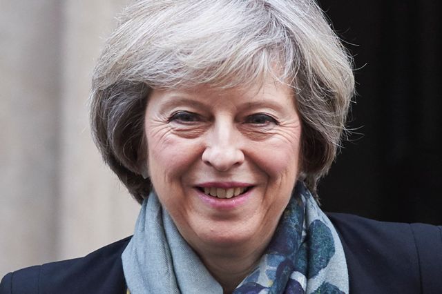La primera ministra de Reino Unido, Theresa May.