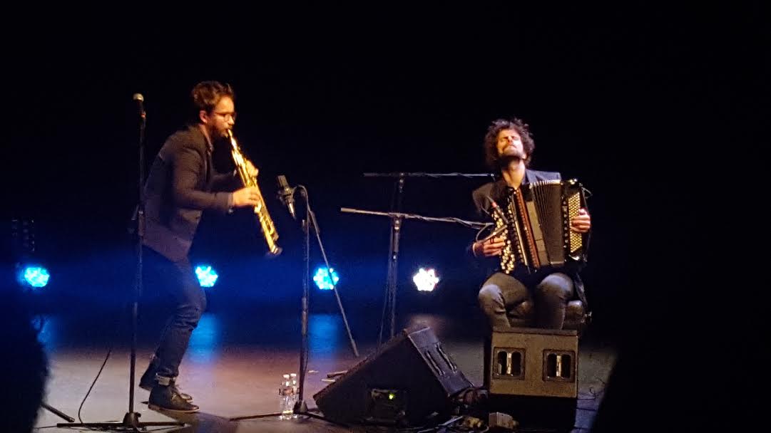Peirani y Parisien en el teatro Vivian Blumenthal
