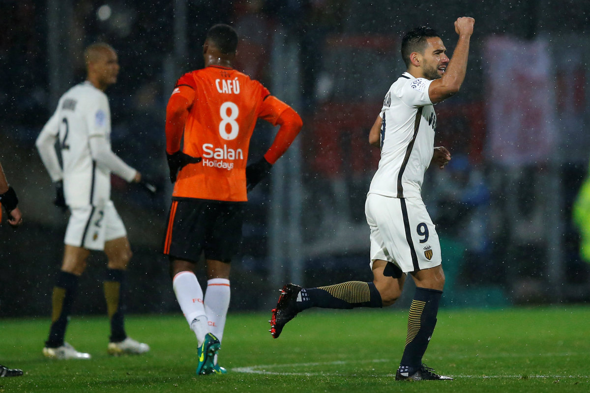 Radamel Falcao anota en triunfo del Mónaco en contra del Lorient