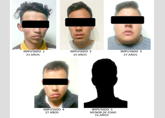 Uno de los detenidos de 27 años de edad ya había estado preso por robo en 2012.