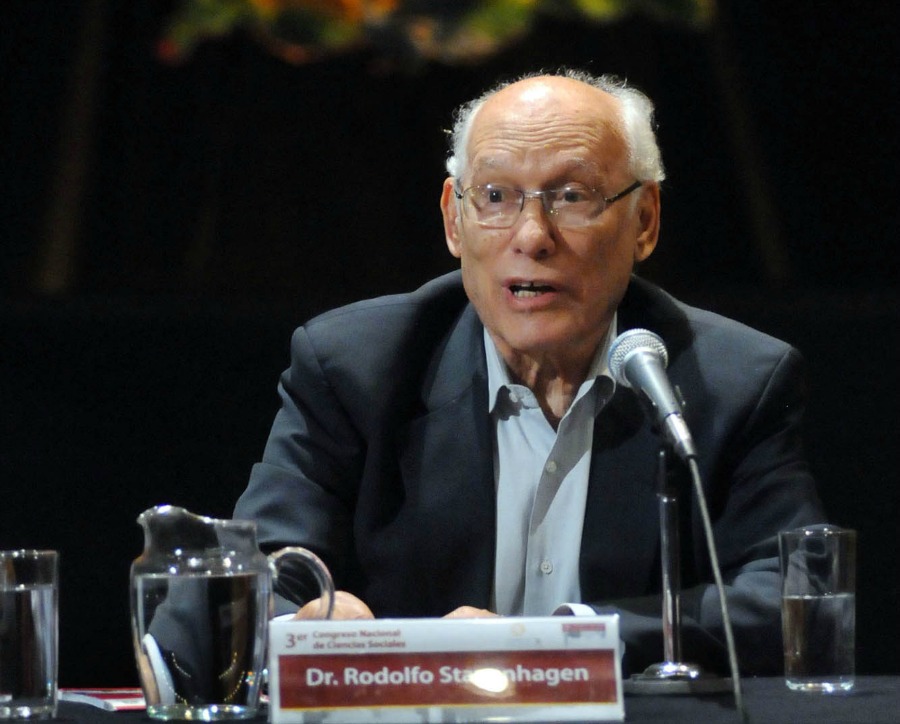 El antropólogo Rodolfo Stavenhagen murió el pasado 5 de noviembre.