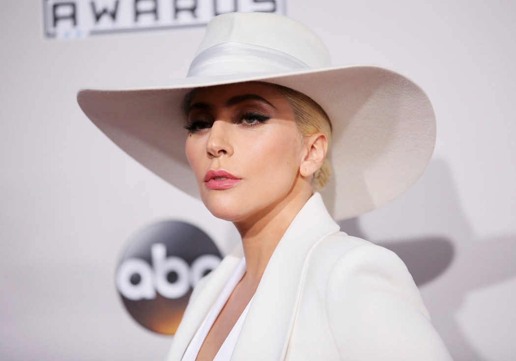 Lady Gaga fue una de las más esperadas de la noche. 