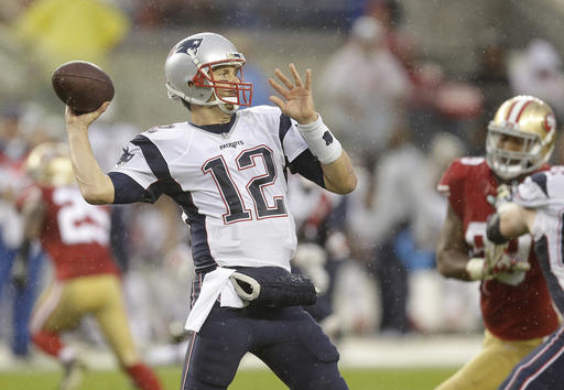 Tom Brady, mariscal de los Patriotas 