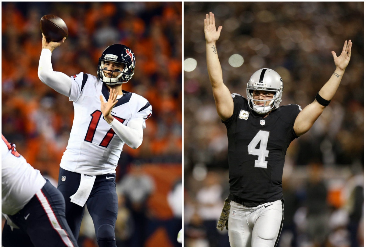 Brock Osweiler y Derek Carr