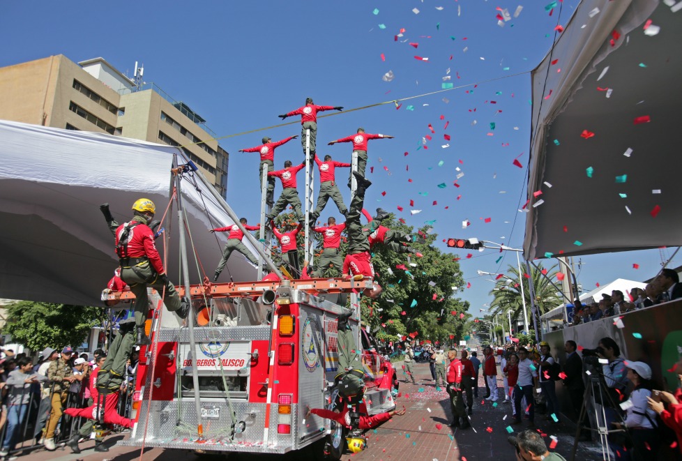 Desfile del 106 aniversario de la Revolución Mexicana.
