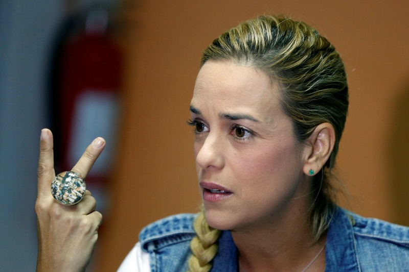 Lilian Tintori hizo el llamado durante su estancia en Madrid.