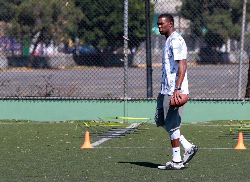Randy Moss de visita en México 