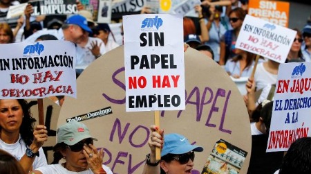 Los diarios Qué Pasa, La Verdad y El Regional del Zulia dejaron de imprimirse en los últimos días por falta de papel. 