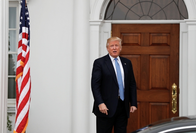El presidente electo de Estados Unidos, Donald Trump.