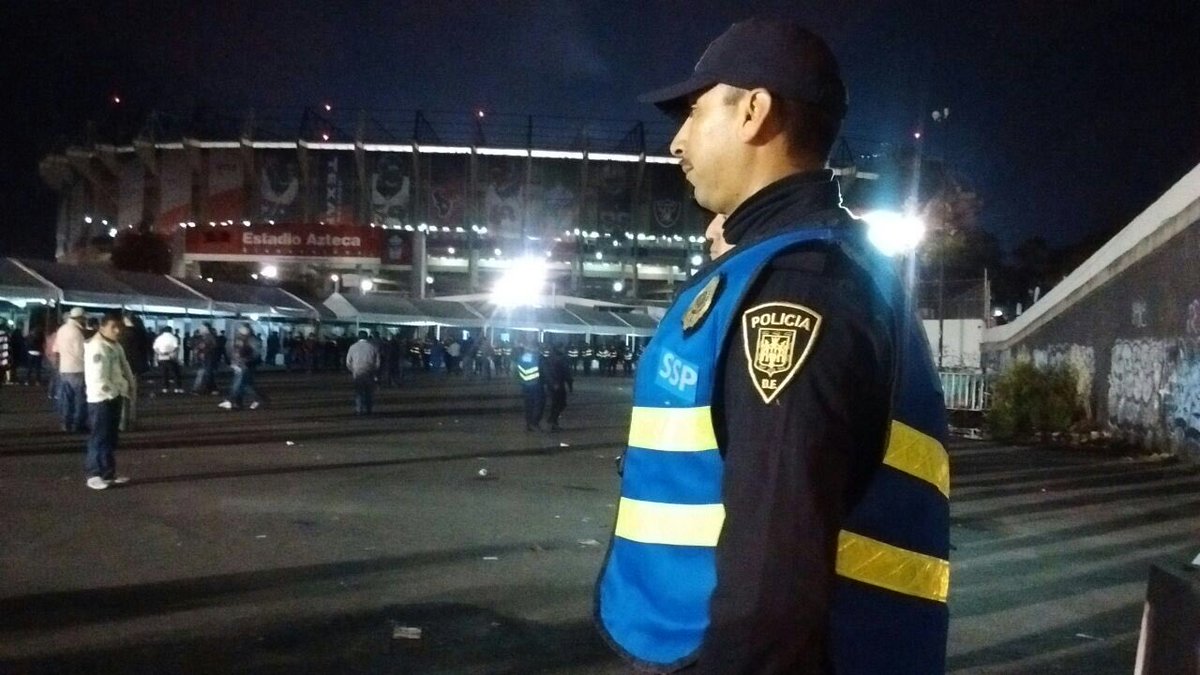 Saldo blanco en el operativo desplegado para el duelo de la NFL en México 