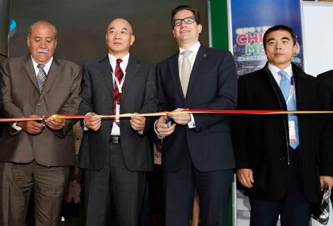 El secretario de Desarrollo Económico de la Ciudad de México, Salomón Chertorivski, participó en la inauguración de la Expo y Foro China-México, en Ex