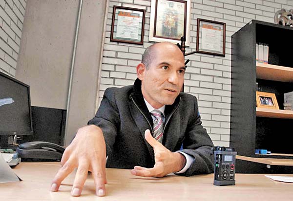 Carlos Pérez Plasencia, titular del Laboratorio de Oncogenómica.