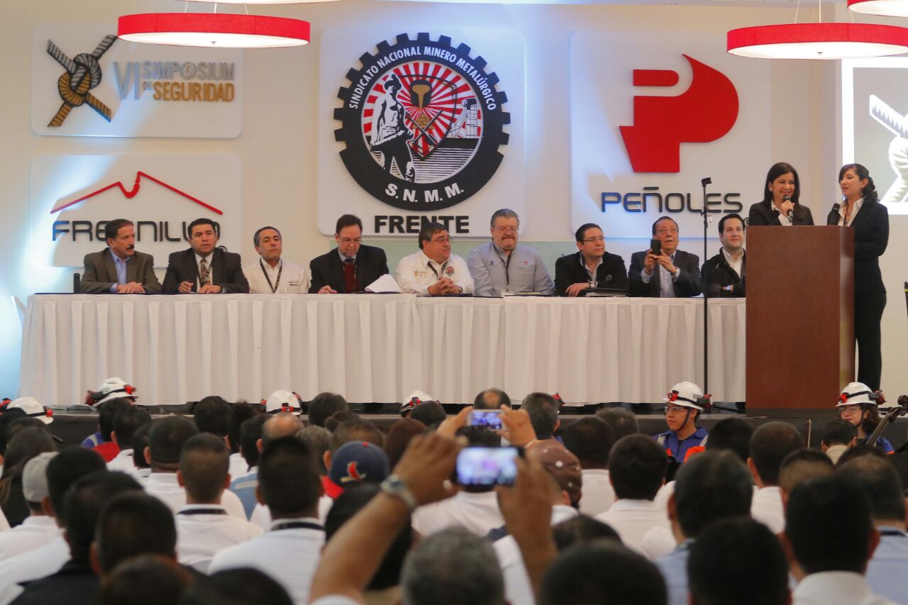 Peñoles y Fresnillo PLC desarrollan VI Simposium de Seguridad en Zacatecas.
