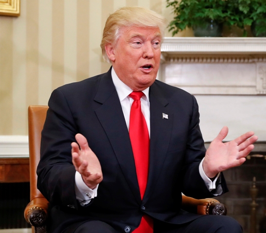 El presidente electo de Estados Unidos, Donald Trump.