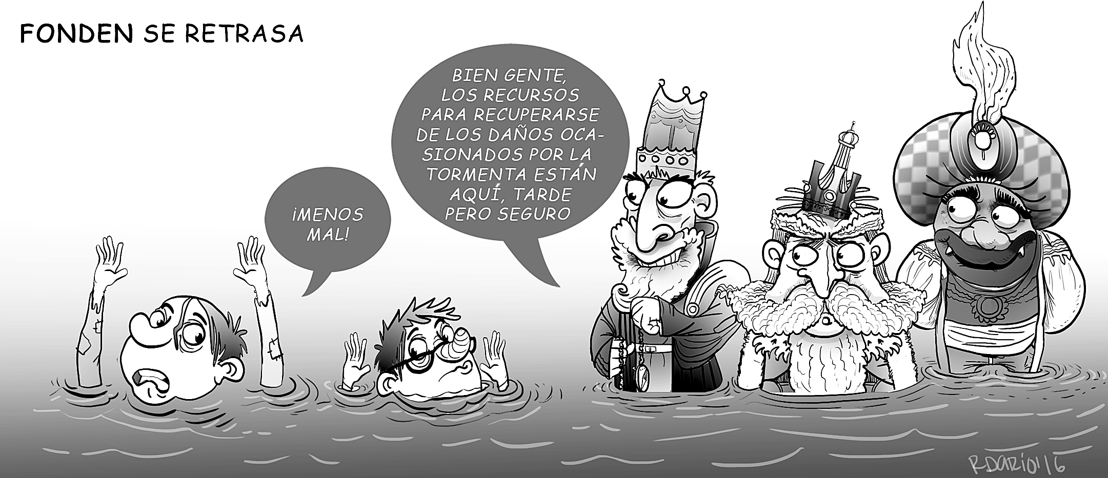 FONDEN SE RETRASA